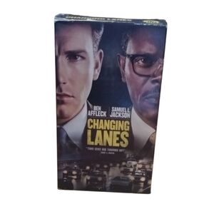 6/$15 Changing lanes VHS videotape